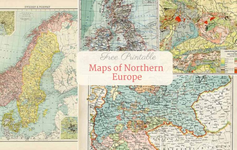 Free to download old maps of europe