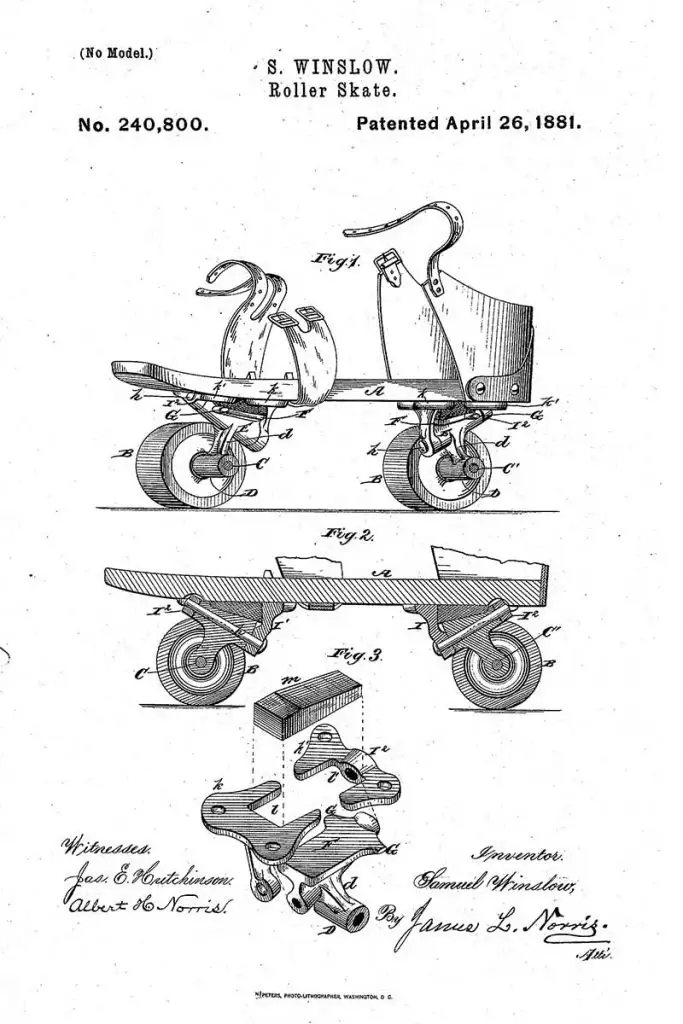 Roller Skates blueprint