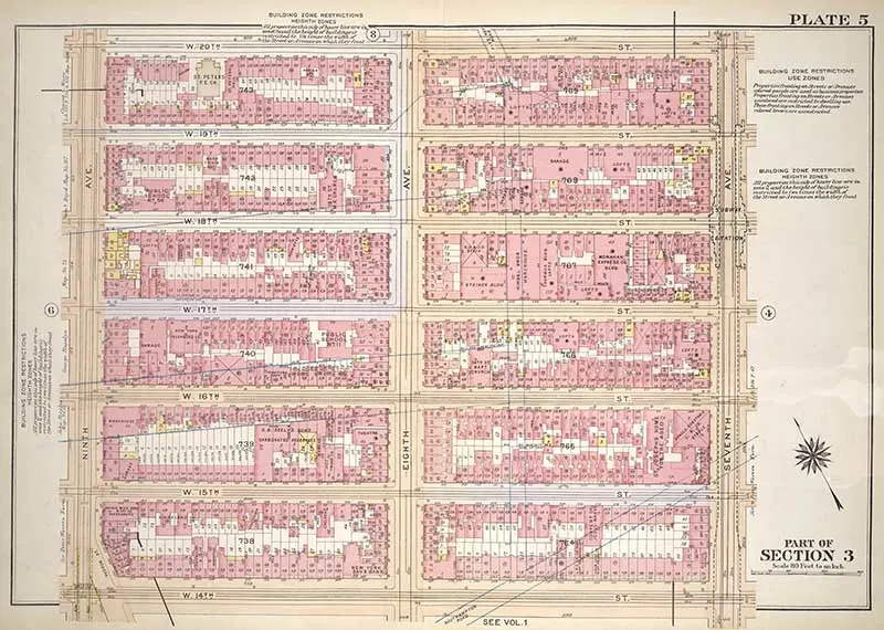 Bromley  Manhattan Map