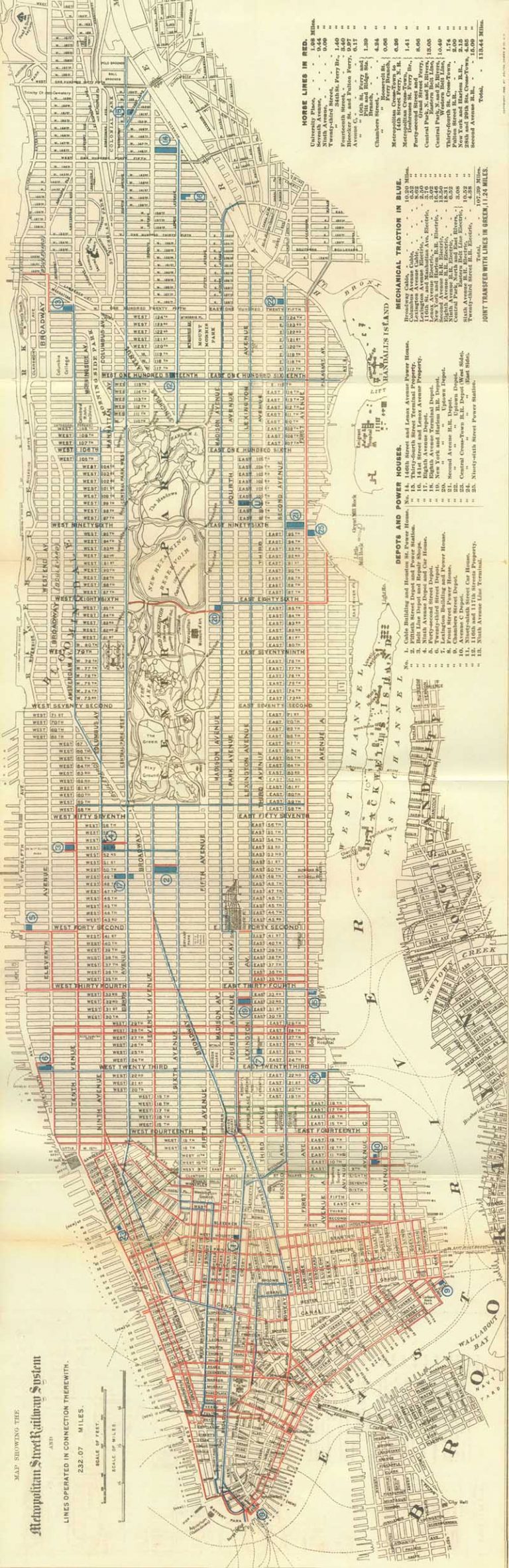 13 Free Vintage New York Maps to Download and Print - Picture Box Blue