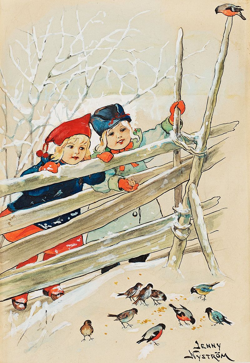 Vintage Scandinavian Christmas Cards