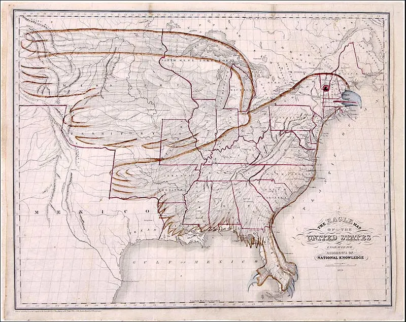 Eagle USA Map