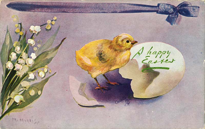 Vintage Easter Postcard 