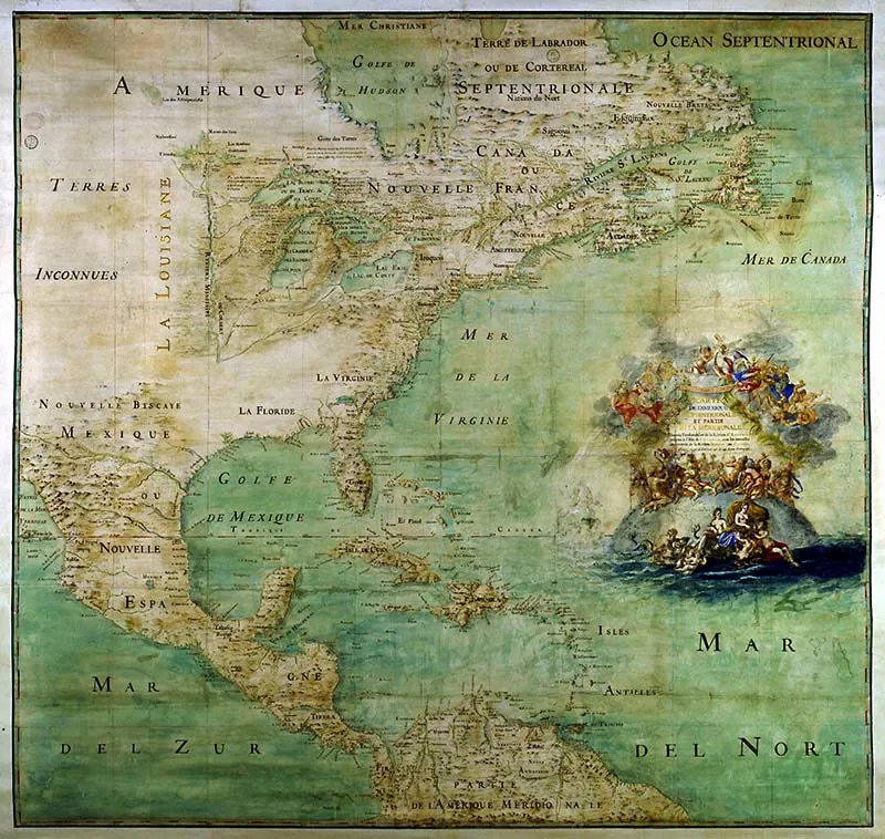 1681 copyright free map of the united states