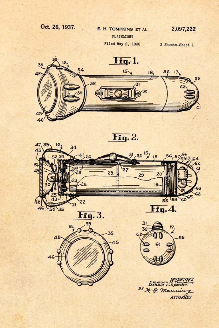 Unique Free Retro Patent Prints For Scouts And Campers Picture Box Blue unique-free-retro-patent-prints-for-scouts-and-campers-picture-box-blue