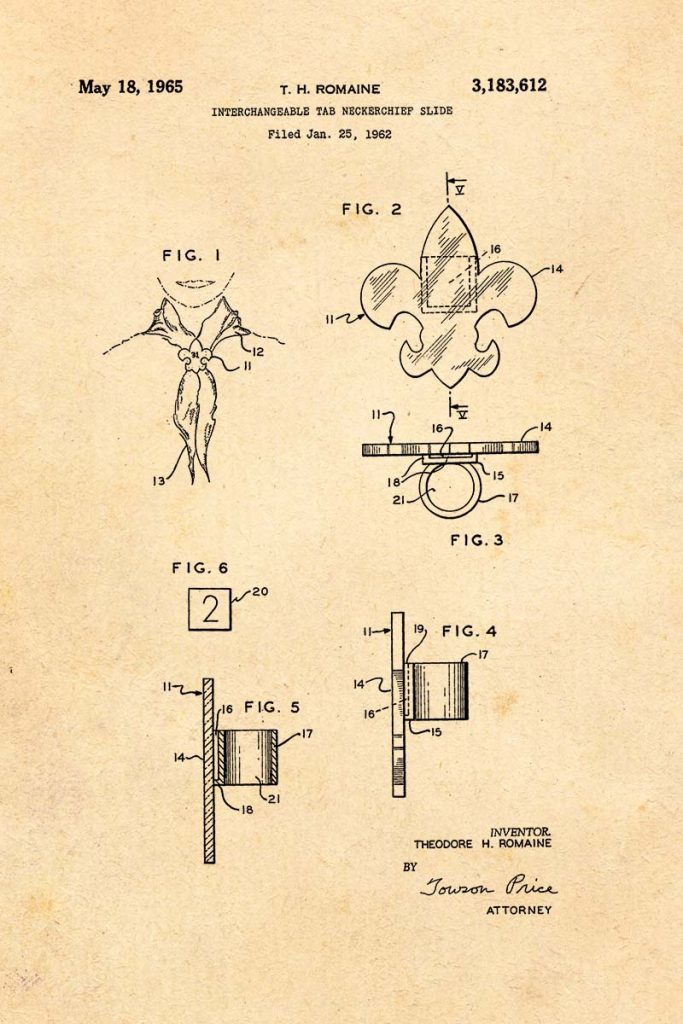 Woggle patent print