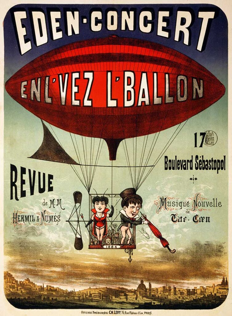 French Airship poster