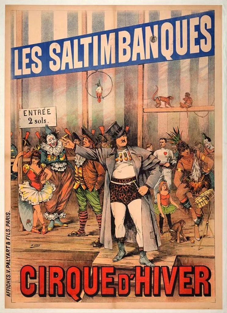 Henri Gray - Les Saltimbanques