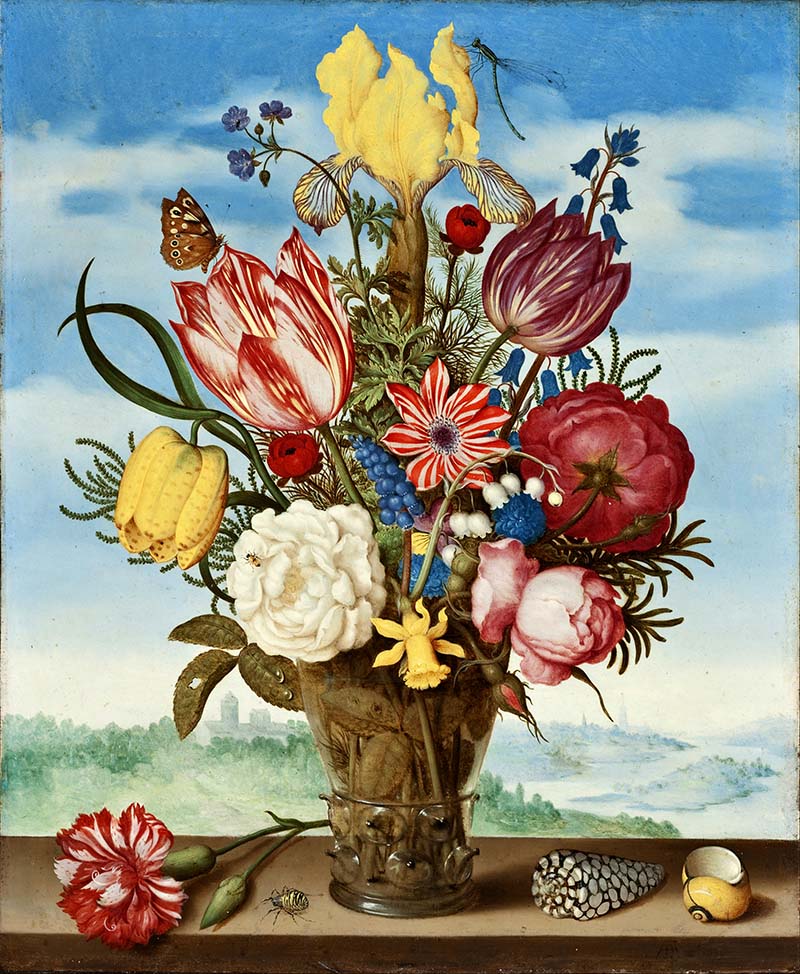 Ambrosius_Bosschaert flower decoupage