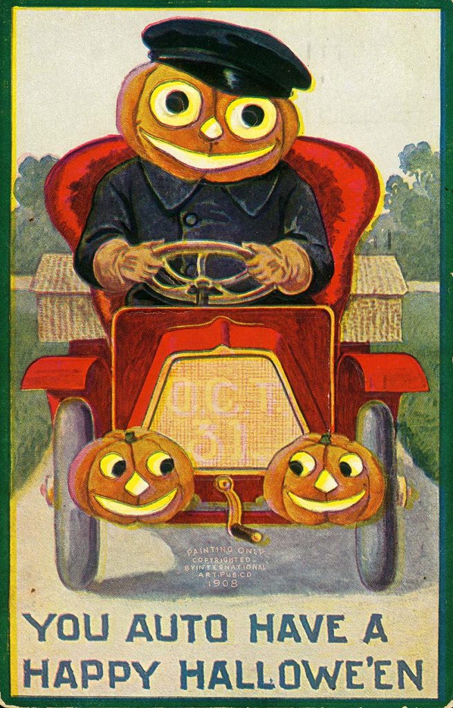 vintage halloween postcards