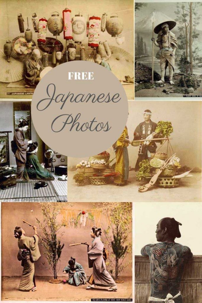 Colourized vintage Japanese Photos by Kusakabe Kimbei