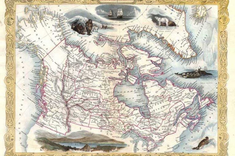 Wonderful Free Old Maps Of Canada To Print