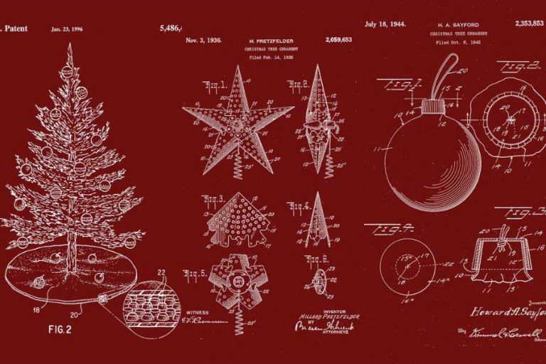 Free Patents For Christmas Inventions Of Tree Ornaments
