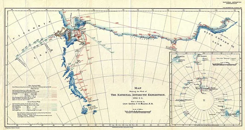 South Pole Map