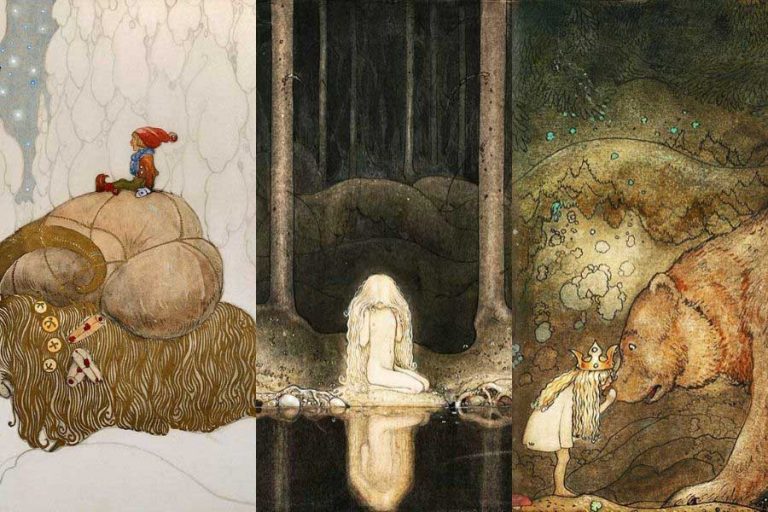 Free John Bauer Art Print