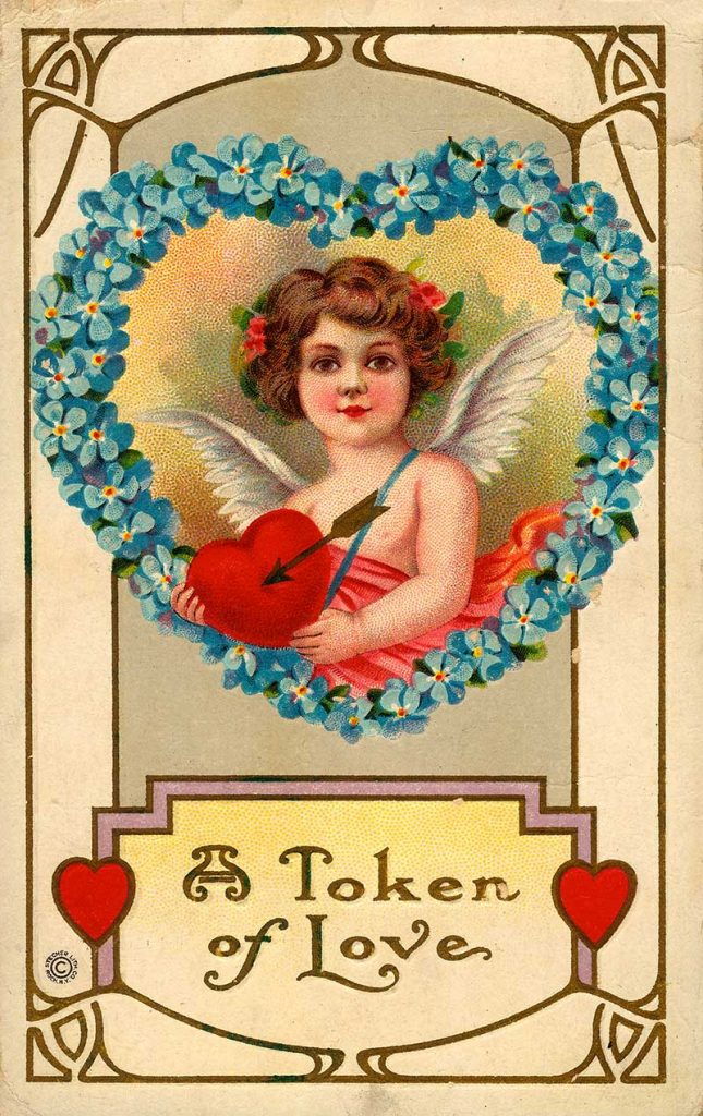 vintage happy Valentine's day images