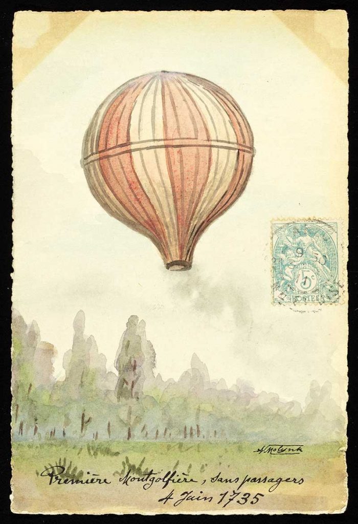 first hot air balloon