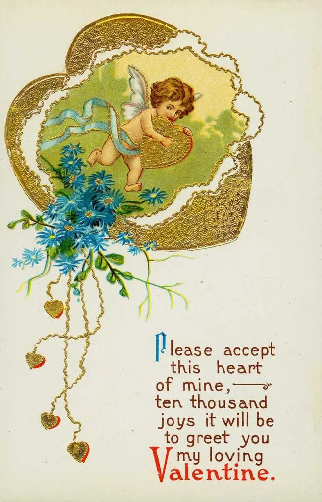 vintage happy Valentine's day images