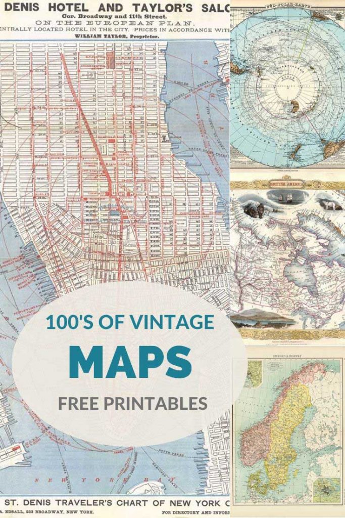 Free antique maps
