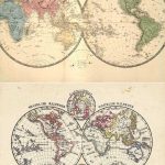 hemisphere maps of the world