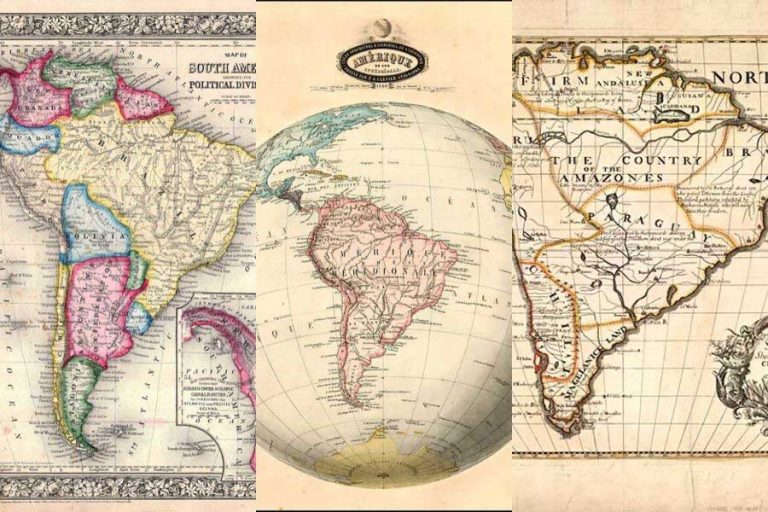 Stunning Free Old Maps Of South America To Print