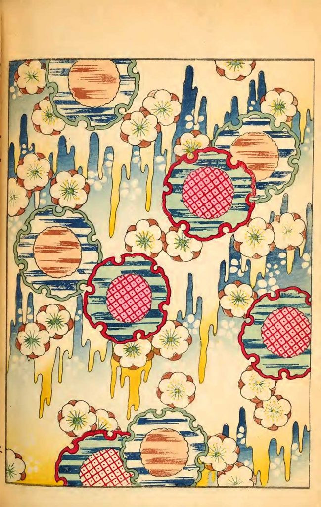Blossom and patterned flowers