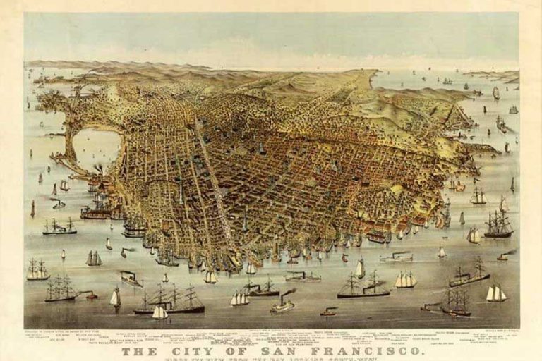Free Old Maps Of San Francisco Bay Area