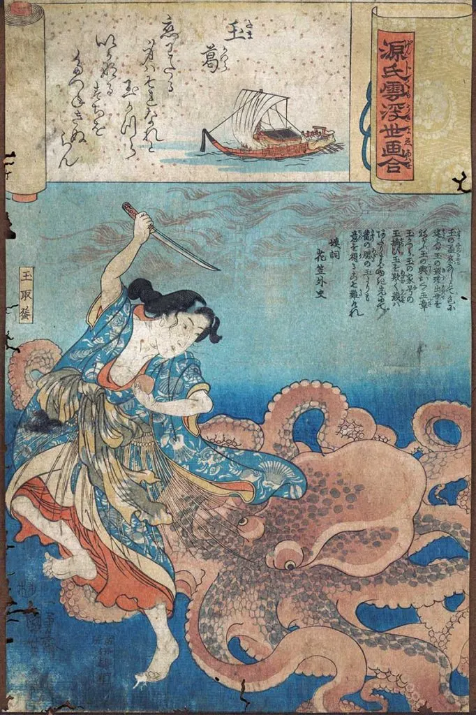 Utagawa Kuniyoshi Octopus