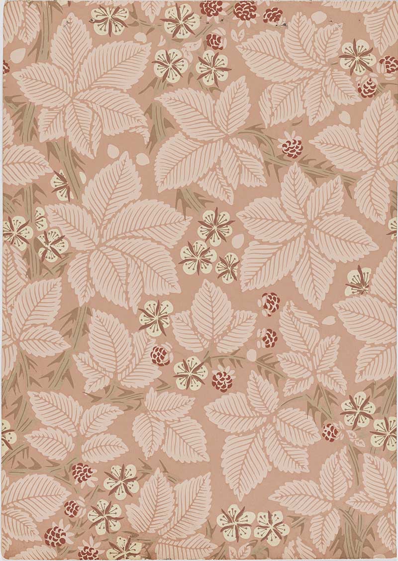 Bramble William Morris wallpaper