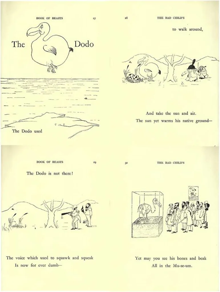 Hilaire Belloc dodo poem