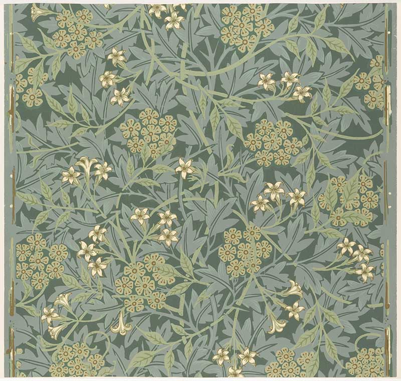Jasmin william Morris pattern