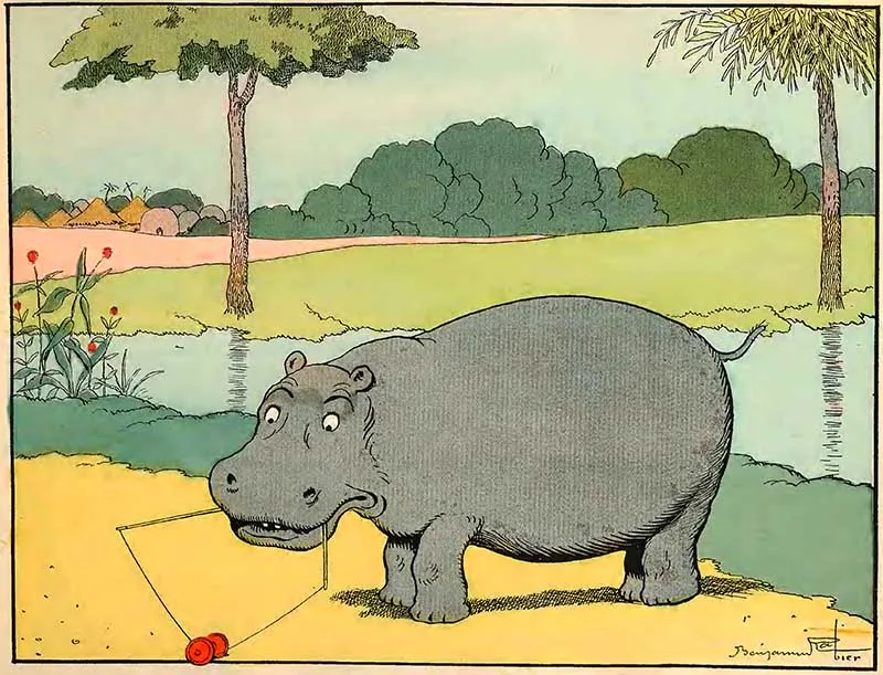 The Embarrassed Hippopotamus