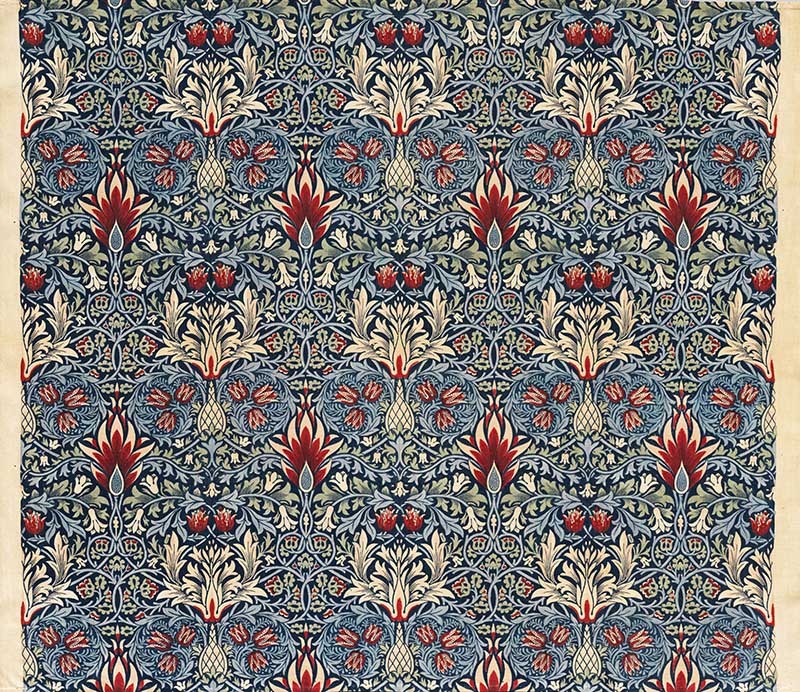 William Morris Patterns snakeshead design
