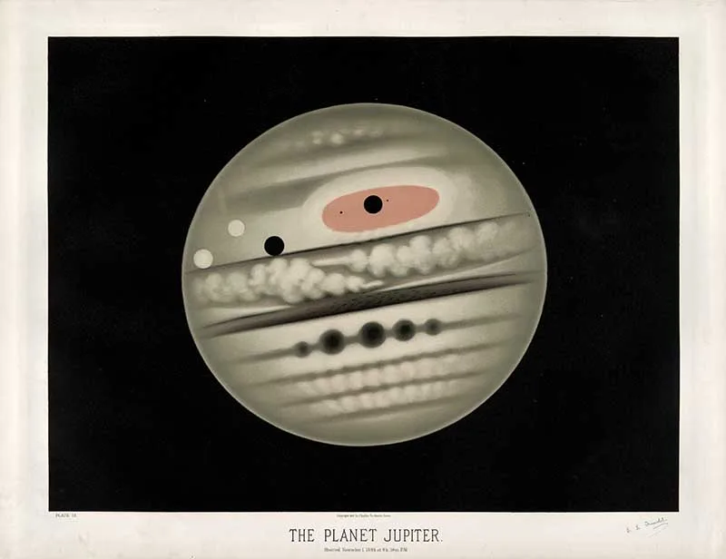 Trouvelot Jupiter