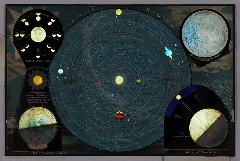 Yaggy backlit planetary system