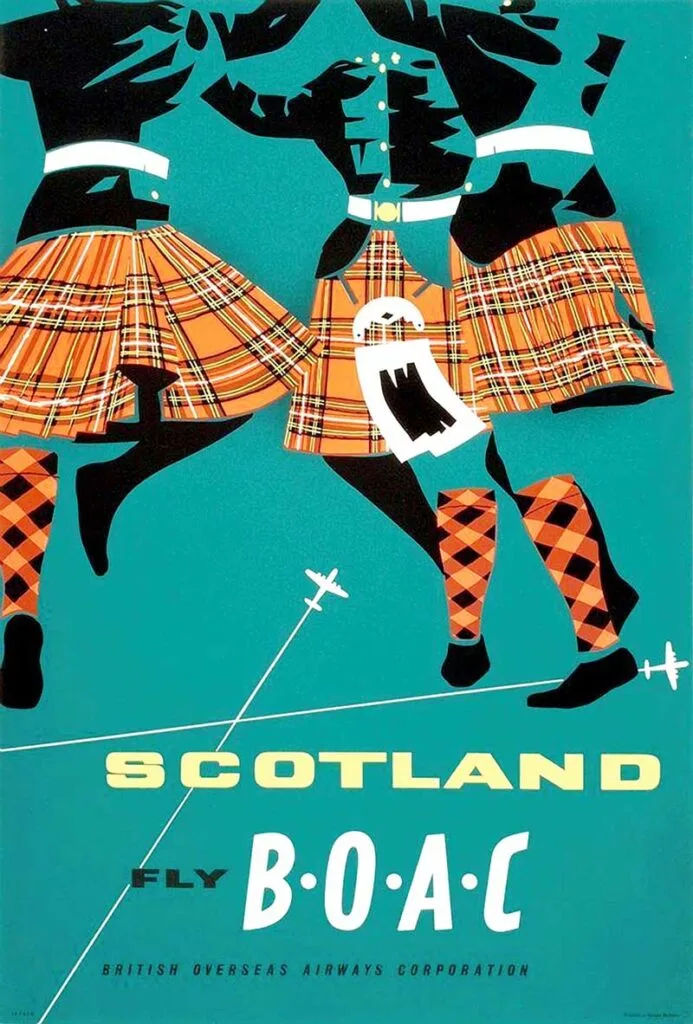 BOAC-Scotland-Airline-Poster