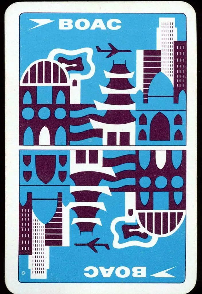 BOAC travel Sticker