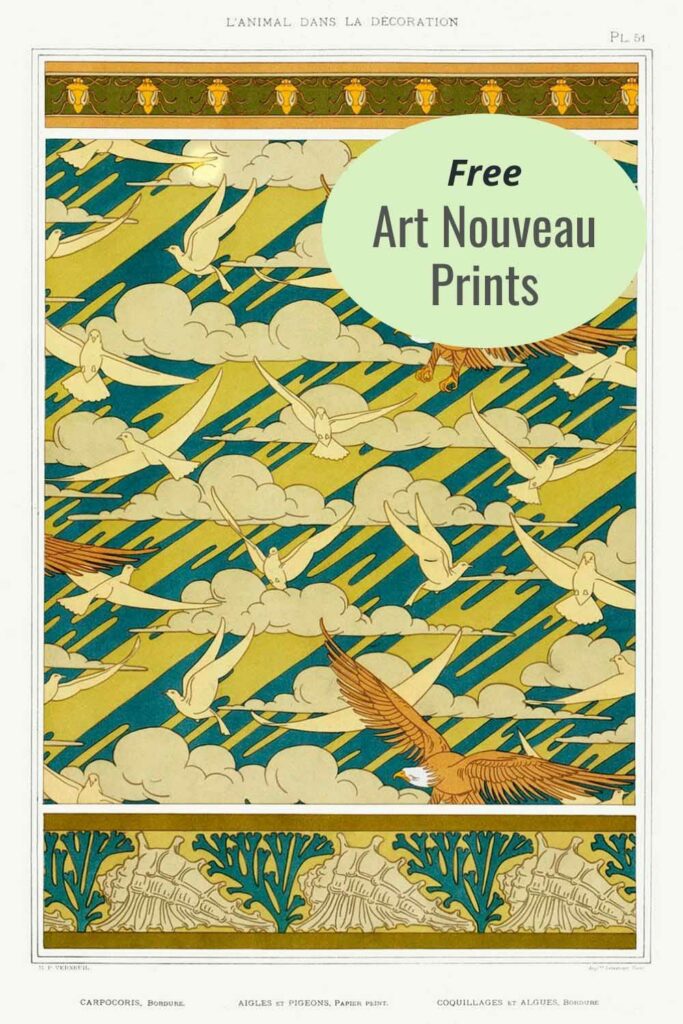 Free Art Nouveau Prints