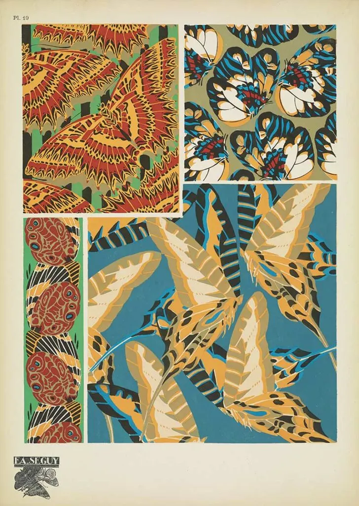 Antique Butterfly Wing Patterns 19