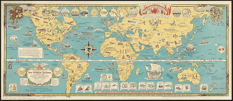 Chase Pictorial Map of the World