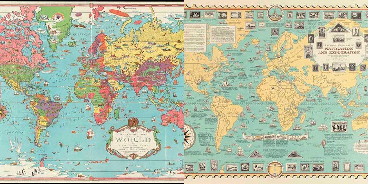 Pictorial World Maps Chase