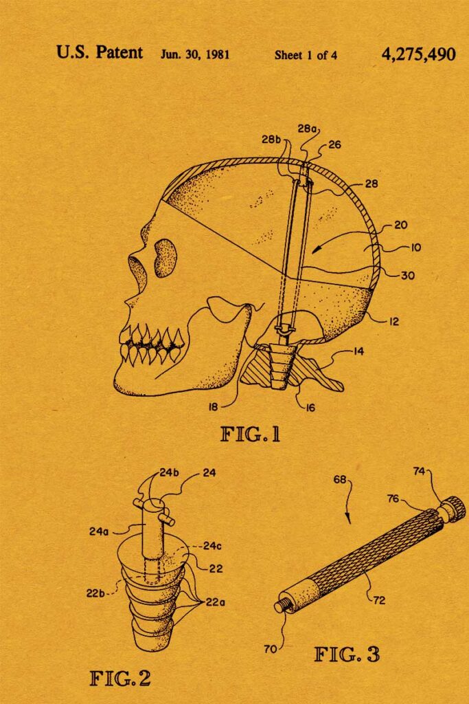 Skull Halloween Patent