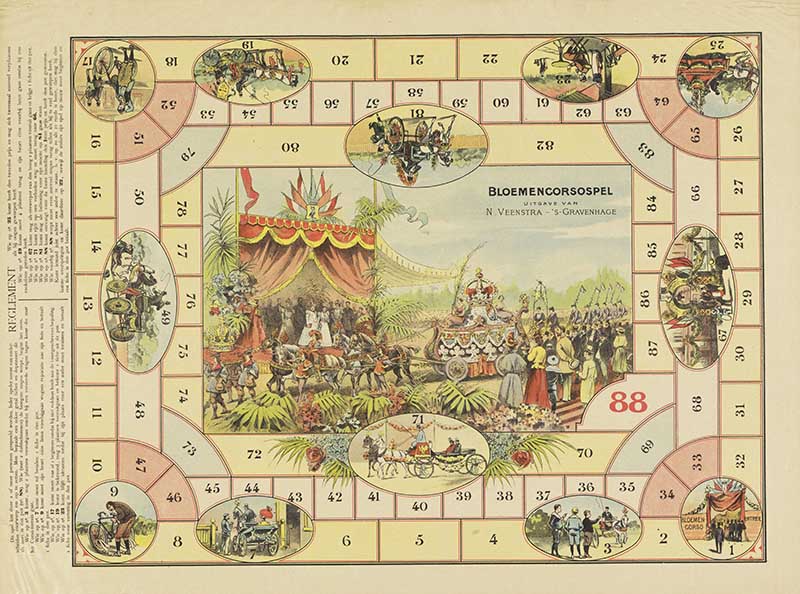 Pictures of vintage board games