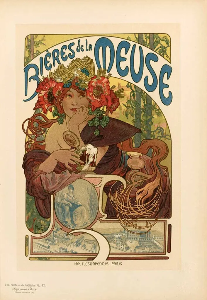 Biere de la Meuse-_Alfons_Mucha