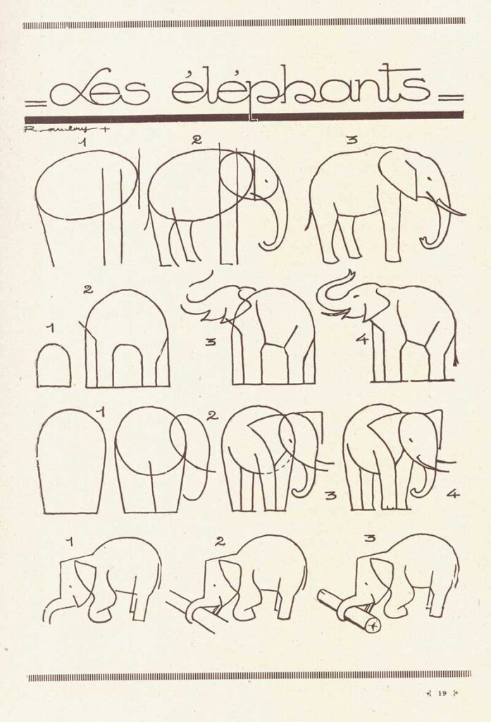How to draw elephants 2