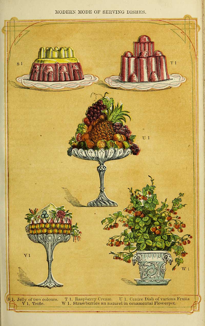 Modern Mode Serving Jelly 