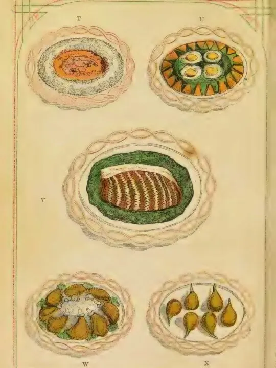 Modern mode of serving dishes Mrs Beeton's Household Management
