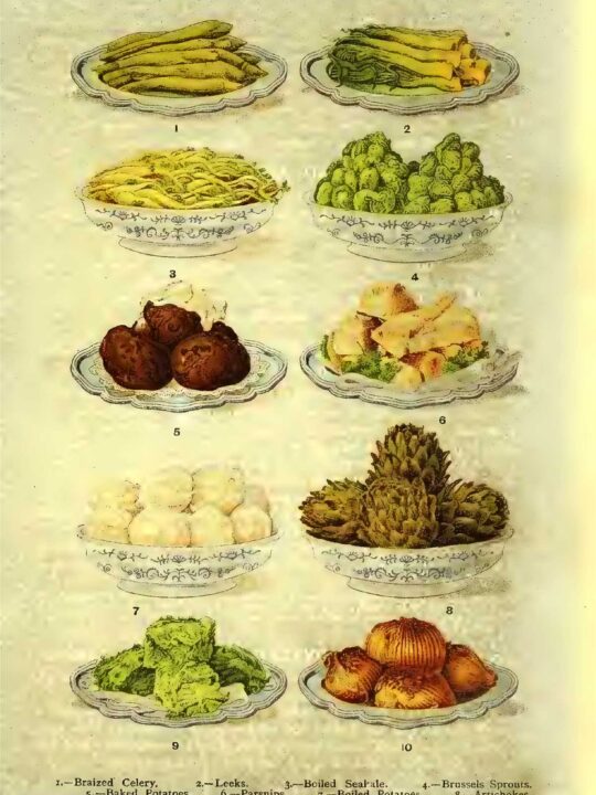More vegetable dishes