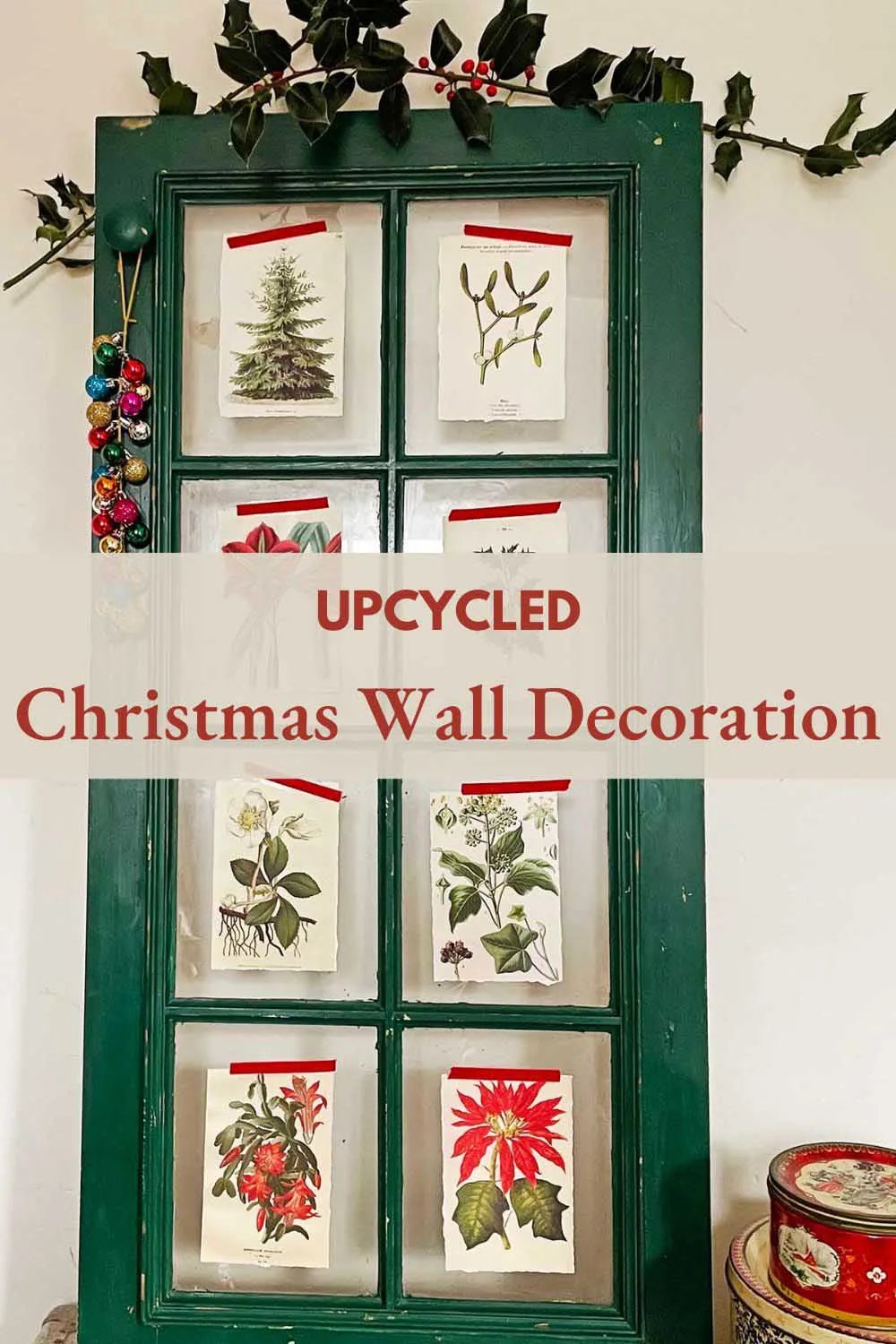 DIY Christmas Wall Decoration