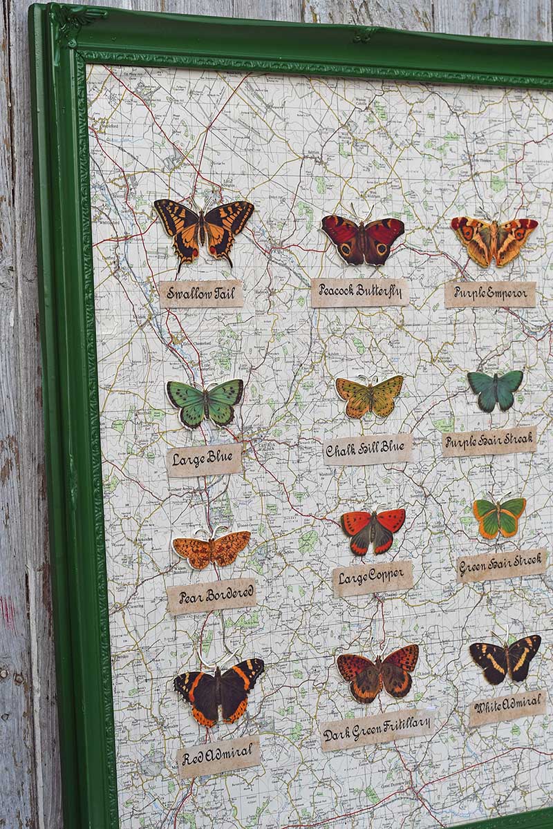 Butterfly wall art decoration